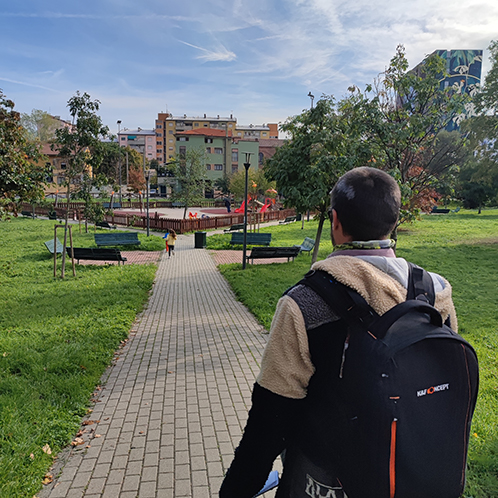 parco da lontano