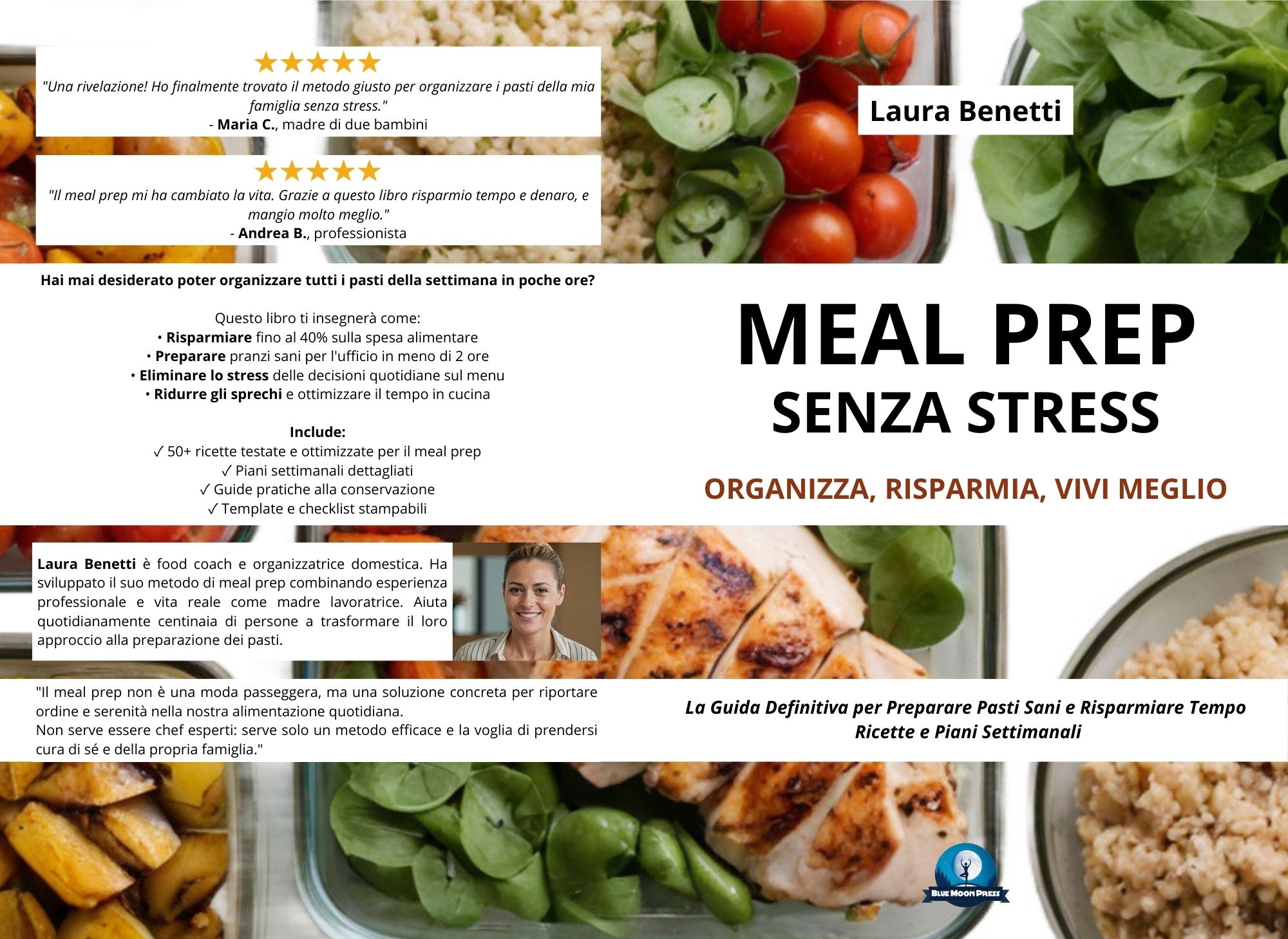MEAL PREP SENZA STRESS cover